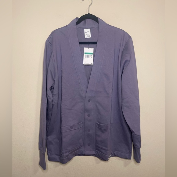 Nike Dri-FIT Standard Issue Men's Golf Cardigan Button Down